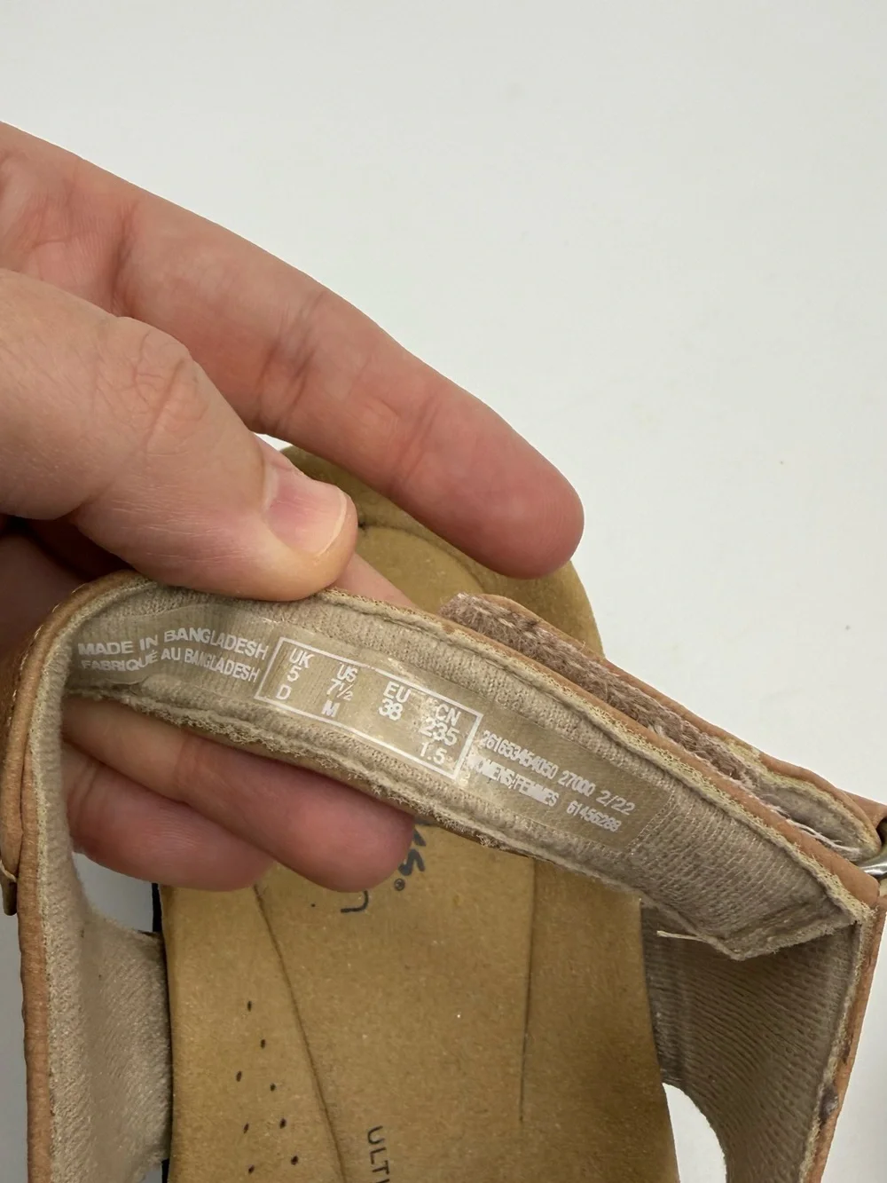 Clark’s Merliah Sandal Tan 7.5